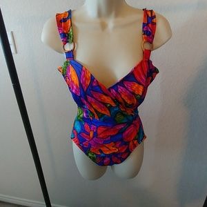 NWOT swimsuit by Slim Suit 12
